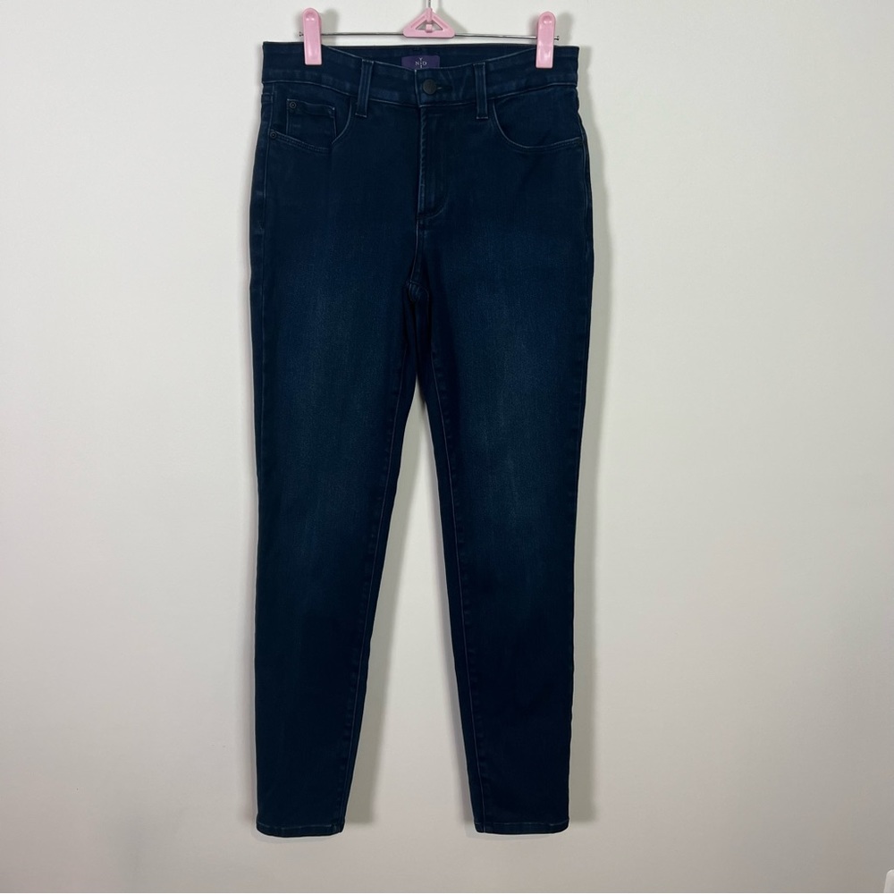 NYDJ Alina Legging Skinny Dark Denim Jeans Not Your Daughters Jeans Women 6